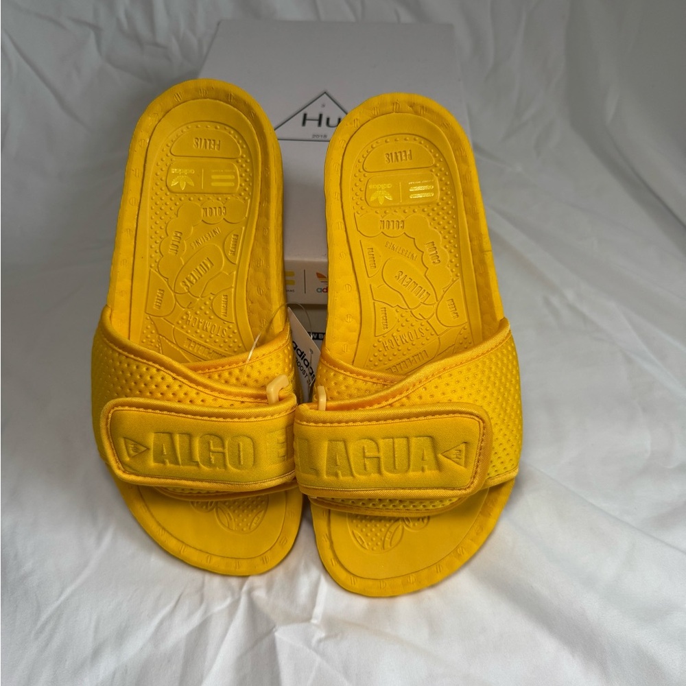 Yellow Slide Sandals